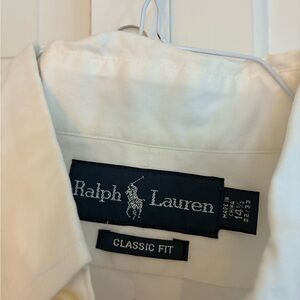 Ralph Lauren White Classic Fit Shirt